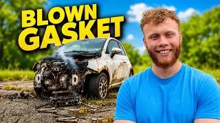 CAN WE SAVE THIS BLOW-HEAD-GASKET ON OUR £350 FIAT 500?