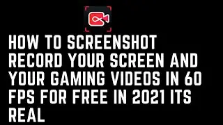 how to record pc screen and your gaming videos 60 fps smothly iobt