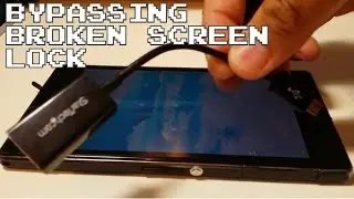 How To Bypass the Screen Lock with a Broken Touch Screen (Android)