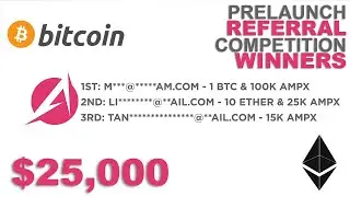 Amplify Exchange rewards $25k of Bitcoin, Ethereum, and AMPX to Referral Competition Winners