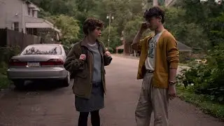 Sydney & Stanley Barber Scene S1E1 I Am Not Okay With This