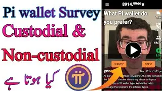 PI wallet Survey for wallet//what wallet is good for us in pi network//custodial & non-custodial????