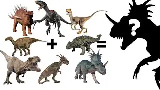 The Ultimate Dinosaur Fusion Drawing | Create a New Hybrid!