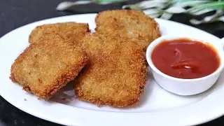 Crispy Bread Potato Bites। Snacks Recipe। Potato Recipe। Potatao Nuggets। Bread potato Snacks