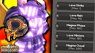 Is LAVA a GOOD ELEMENT?! - Elemental Dungeons LAVA ELEMENT OVERVIEW