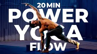 20 Min Power Yoga Flow l Increase Strength & Flexibility