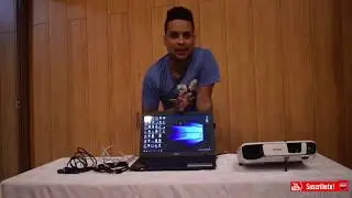 como conectar pc con cable hdmi al proyector