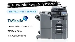 Multifunctional Heavy Printer | All In One Printer | How Printer operate and Services