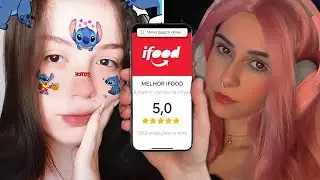 Fiz DUAS WEBNAMORADAS brigarem pelo MELHOR IFOOD