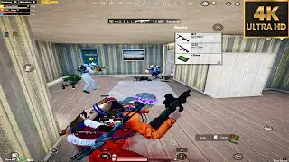 hdr+90fps PUBG Mobile best Ryzen7 & RTX 3060ti 4k/emulator 1v4 clutches gameplay
