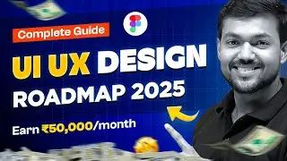 How to Become a UI/UX designer in 2025 | Without Degree | Complete Guide in Hindi, English Captions