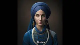 what if every religion became human (AI Generated)