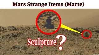 Mars Strange Items (Marte) : Sculpture | Curiosity Perseverance