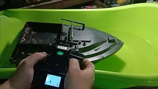 Flytec single-hopper bait boat. Full maintenance, repair.
