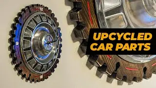 DIY Hubcap Clock - Easy CNC Project for Beginners