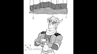 JoJo's Bizarre Adventure Comic Dub - Caesar Is Stoned 🥲 (JOJO COMIC DUB) Comic by Hajnarus 