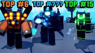Every Titan ranked in super box siege defense