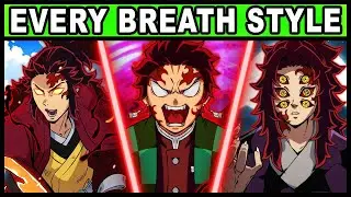 All 16 Breathing Styles in Demon Slayer Explained! (Kimetsu no Yaiba Every Breath Style Power / KNY)