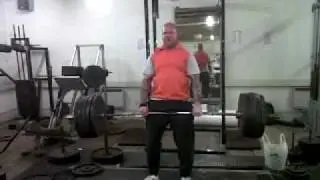 Jim McDowell 260kg deadlift