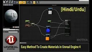 How To Create Material [Easy Way] - Unreal Engine 4 Hindi/Urdu