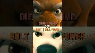 Diego (Prime) Vs Bolt (Full Power) #edit #meme #shorts #disney #blueskystudios