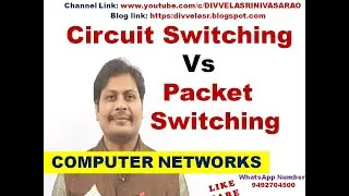 Difference Between Circuit Switching and Packet Switching || Circuit Switching Vs Packet Switching