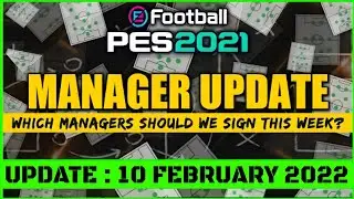 MANAGER UPDATE | RECOMMENDED BEST MANAGERS FOR ONLINE IN PES 2021 MOBILE