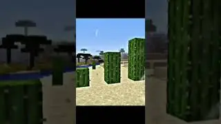 🌋lava vs cactus🌵#minecraft #shorts