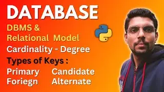 What is Database, DBMS, Relational Model | What is Key - Primary, Candidate, Alternate, Foreign