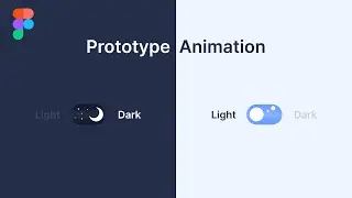 Prototyping Interactive Dark Light Mode in Figma | Easy steps Figma Toturial