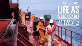 Life of a Deck Cadet Onboard | Bulk carrier | Merchant Navy