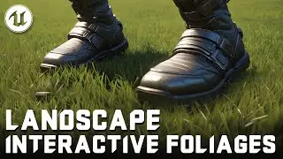 Open World Interactive Foliage System - Unreal Engine 5