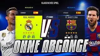 FIFA 22: REAL MADRID vs FC BARCELONA OHNE ABGÄNGE⚔️ | FIFA 22 EXPERIMENT