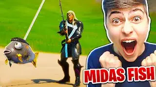 I Found MIDAS FLOPPER in Fortnite! (RAREST ITEM)