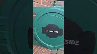Parkside water hose Reel 25m #gardening #garden #lidl #parkside #waterhose