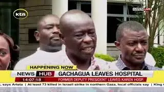 Rigathi Gachagua addressing the nation. Says he will fight to death.Stop forcing