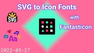 SVG to Icon Fonts