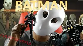 BATMAN COURT OF OWLS MASK AND MCFARLANE DC MULTIVERSE TALON FIGURE UNBOXING