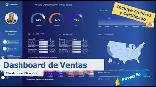 Dashboard de Ventas  - Master en Diseño #powerbi