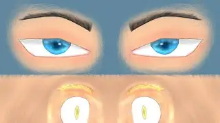 ART BY ROHAN Anime Eyes (No Sound audio but just pure art work done on ibispaintx ) Time- lapse