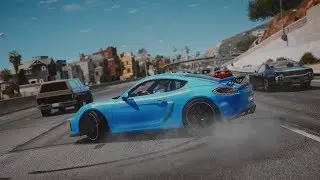 gta5. летим по городу.