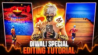 Diwali Special 🪔 FreeFire Editing Tutorial In CapCut 🔥 || Free Fire Dawali Edit