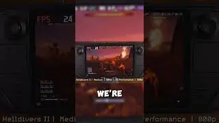 Testing Helldivers II on the OLED Steam Deck: Medium Settings Performance Review