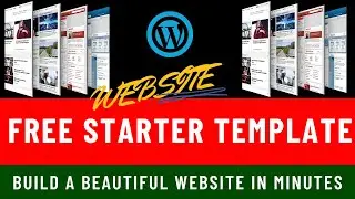Best Free WordPress Starter Templates for Beginners | Build Wordpress Website in Minutes