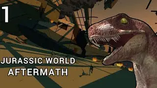 Jurassic World Aftermath I Part 1 I Dont Let Them See Me !!!!!!