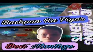 Best Bachpan Ka Piyar Montage | PHARAOH | Neon Whale | MD Gaming | Alightmotion & Kinemaster |#PUBG