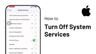 Turn Off These iPhone SYSTEM SERVICES Now! (Ultimate Guide)