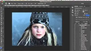 Tutorial: How to install Snow Photoshop Actions, Brushes and Overlays