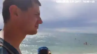 6. Izola Slovenia 2.07.2017 Изола Словения Пляж Море . Путешествие 6 День .