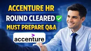 Commonly Asked Accenture Interview HR Round Questions and Answers | 95% Most Asked HR Questions 2026